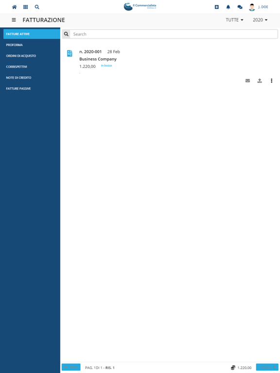 Il Commercialista Online iPad screenshot