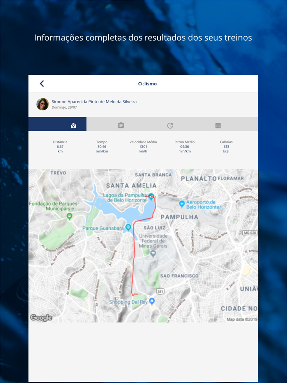 Treinus iPad screenshot 4 - Sports app