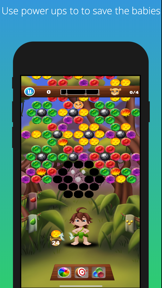 Kid Tarzan Bubble POP Shooter screenshot