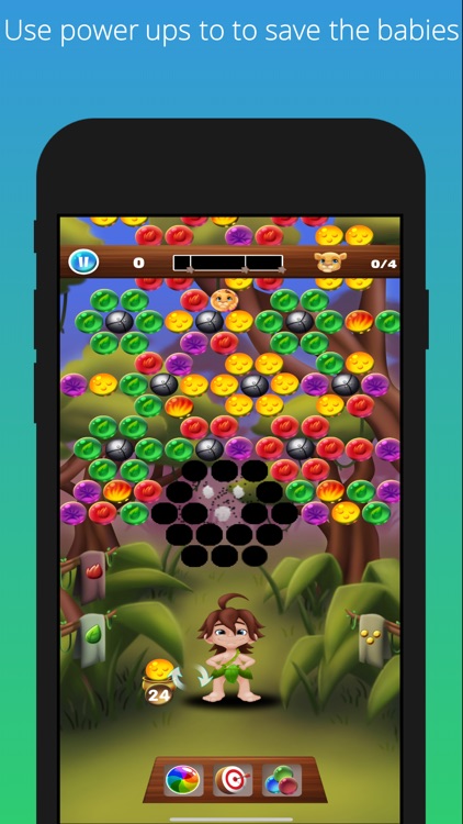 Kid Tarzan Bubble POP Shooter screenshot-3