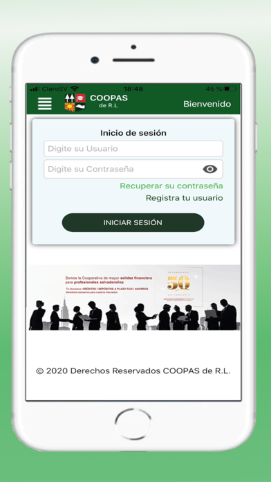 Screenshot #2 pour COOPAS MOVIL