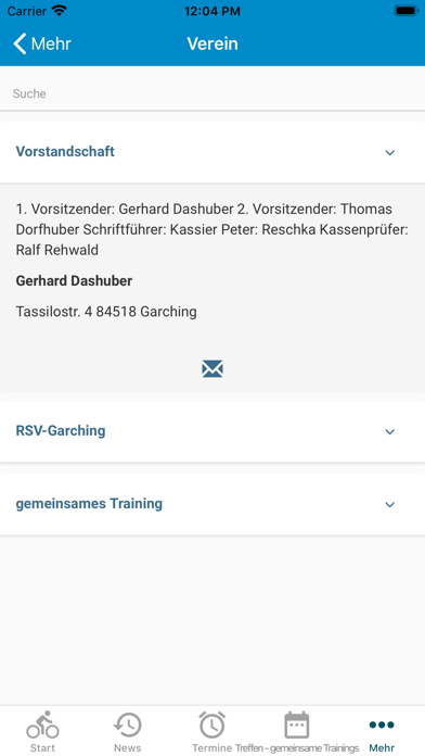 Radeln und helfen e.V. Screenshot