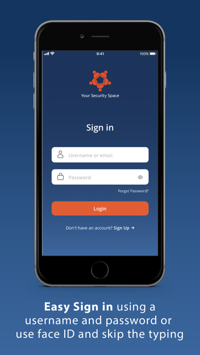Your Security Space Screenshot