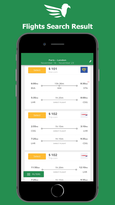 Screenshot #2 pour Tripabu: Cheap Flights, Hotels