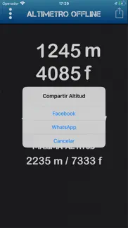 altimetro offline iphone capturas de pantalla 2