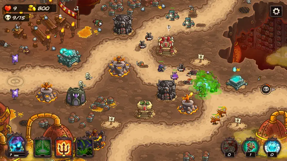 Screenshot von Kingdom Rush Vengeance TD+ auf dem iPhone 10
