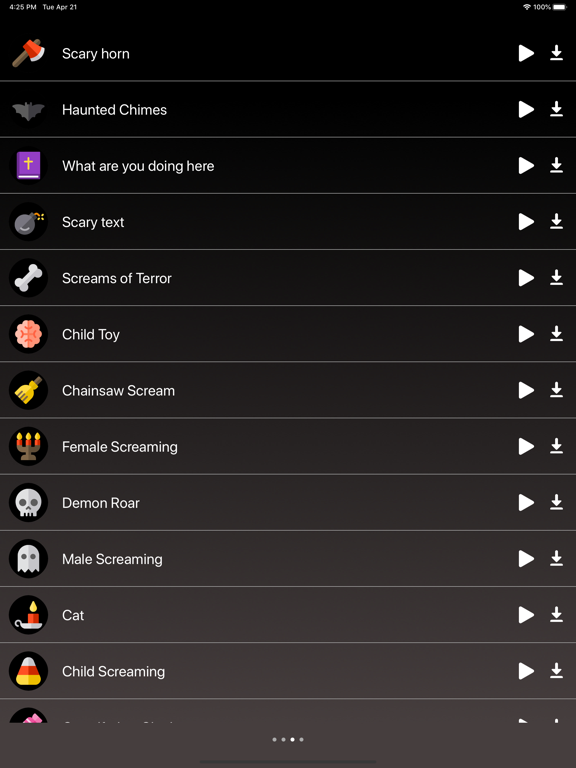 Screenshot #6 pour Sons effrayants +