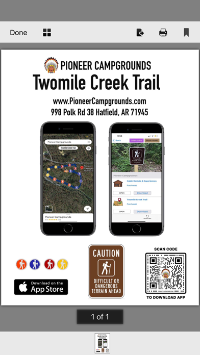 Pioneer Campgrounds Screenshot