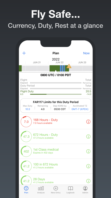 LogTen Pilot Logbook Screenshot