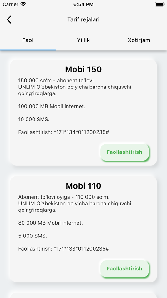 #4. USSD kodlar (iOS) Podle: Azamjon Anvarov