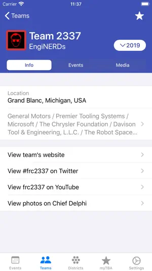 The Blue Alliance screenshot 4