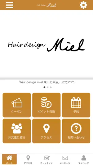 hair design miel screenshot 1
