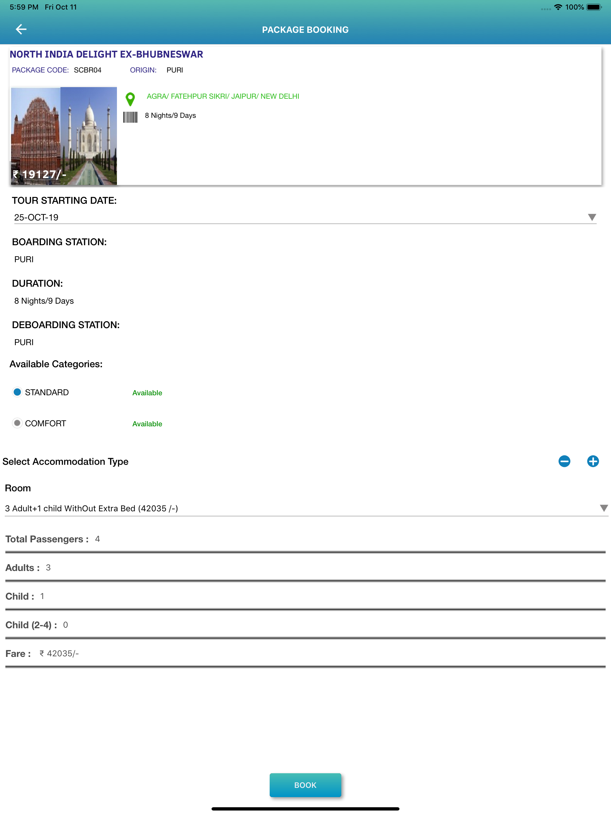 IRCTC Tourism