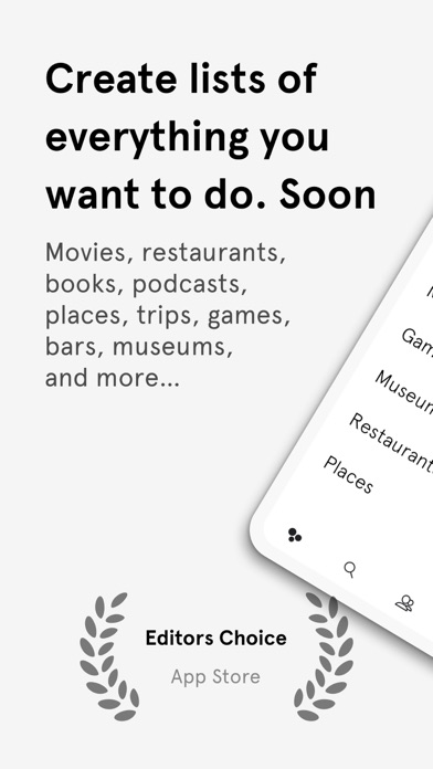 Screenshot #1 pour Soon: The social watchlist