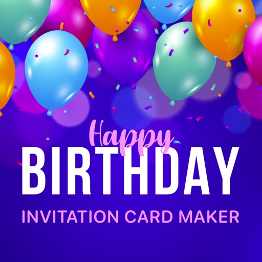 Birthday Invitation Maker ۬ icon