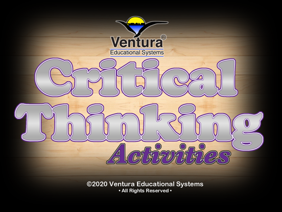 Screenshot #4 pour Critical Thinking Activities