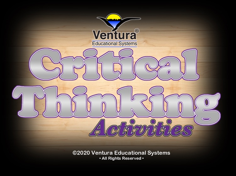Critical Thinking Activities