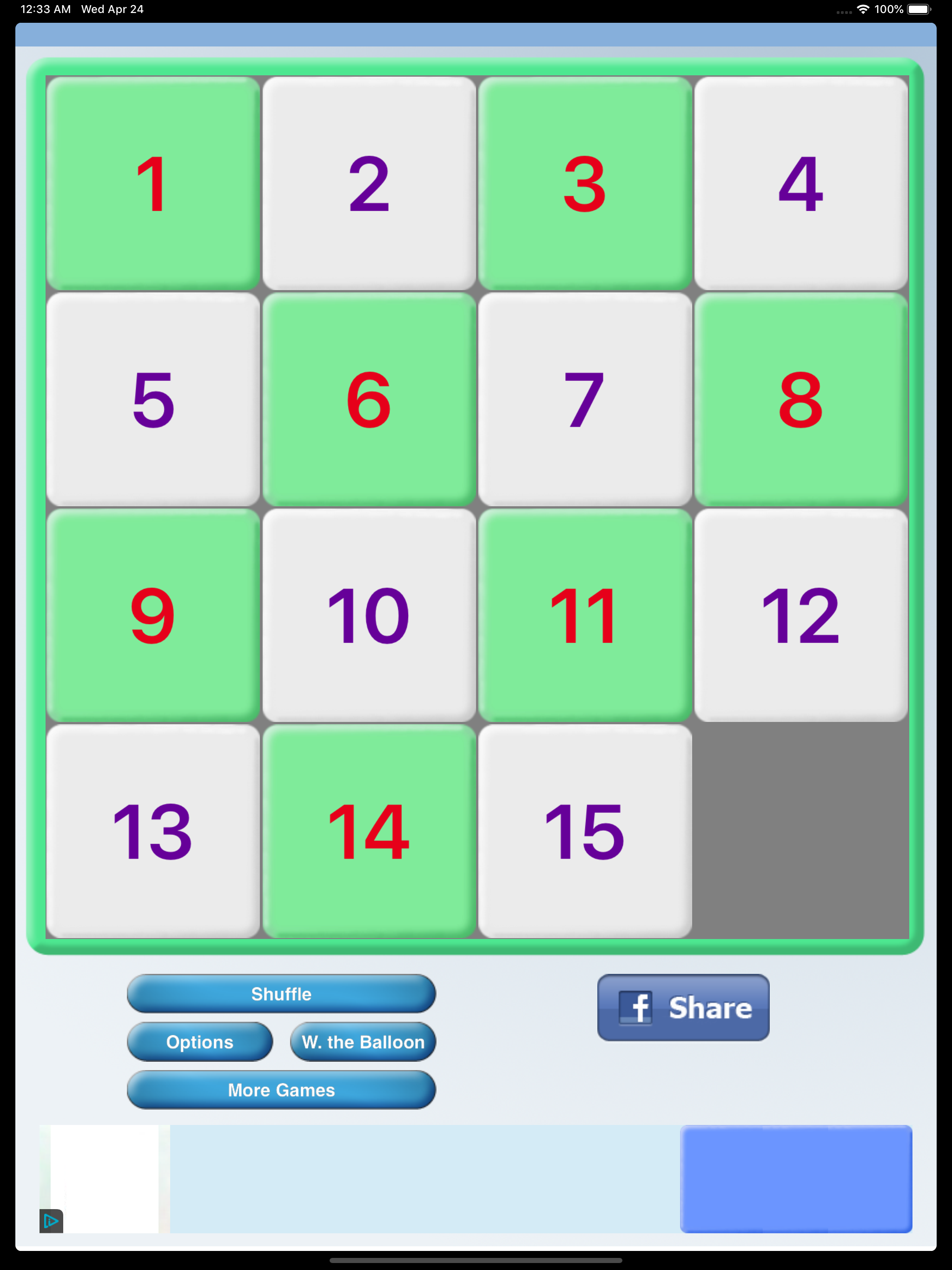 Numbers Puzzle screenshot 4