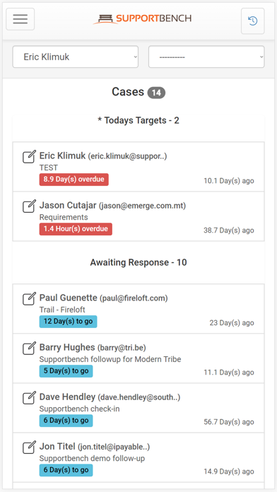 Screenshot #2 pour Supportbench