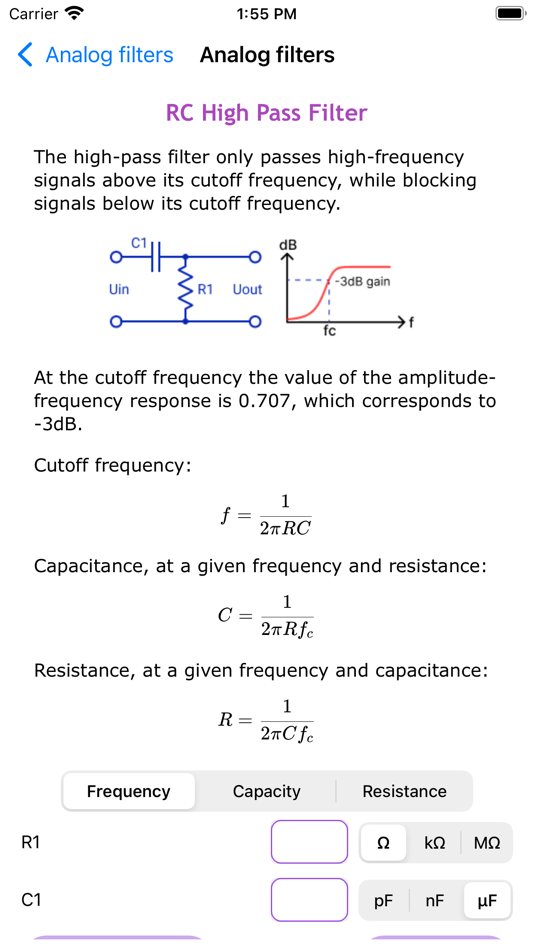 #8. Electronic Circuits Calculator (iOS) 由: ALG Software Lab
