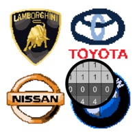 Cars Logo Pixel Art