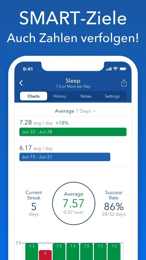 Strides: Ziele Erreichen Screenshot 4