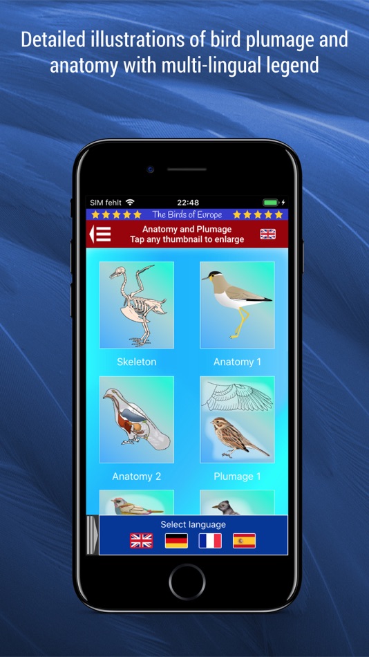 #9. Birds of Europe (iOS) 由: I.M.D. Publicacion C.A.