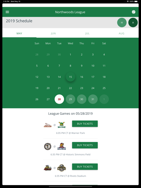 Screenshot #5 pour Northwoods League