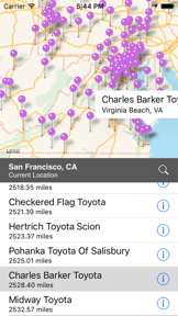 Toyota: Mid-Atlantic Deals screenshot 1
