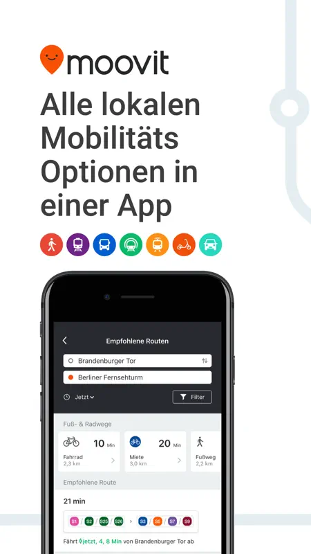 Moovit: Bus & Transit Tracker screenshot 1 of 7