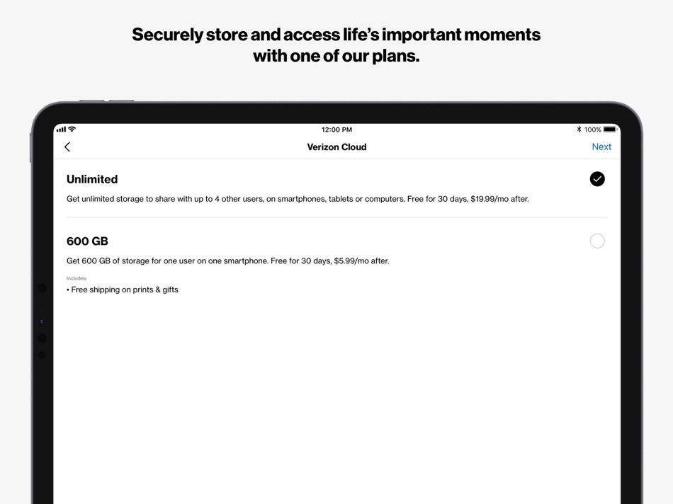 #5. Verizon Cloud (iOS) By: Verizon Wireless