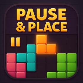 Pause & Place: Block Puzzle