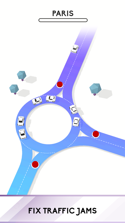 #6. Traffix 3D (iOS) 由: INFINITY GAMES, LDA