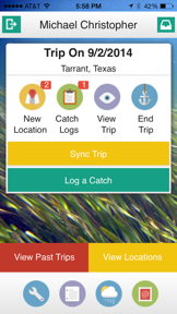 iAngler by Angler Action screenshot