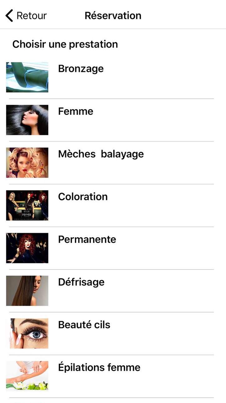 iPhone screenshot