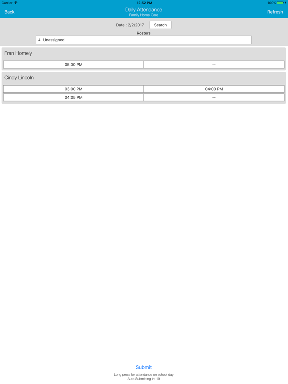 App screenshot
