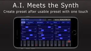 Kauldron Synthesizer screenshot 2
