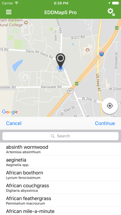 Screenshot #2 pour EDDMapS Pro