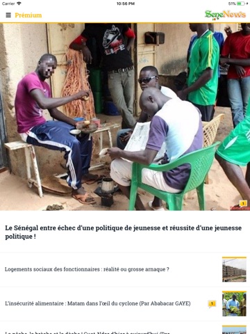 SeneNews : Senegal News Today ipad screenshot 4