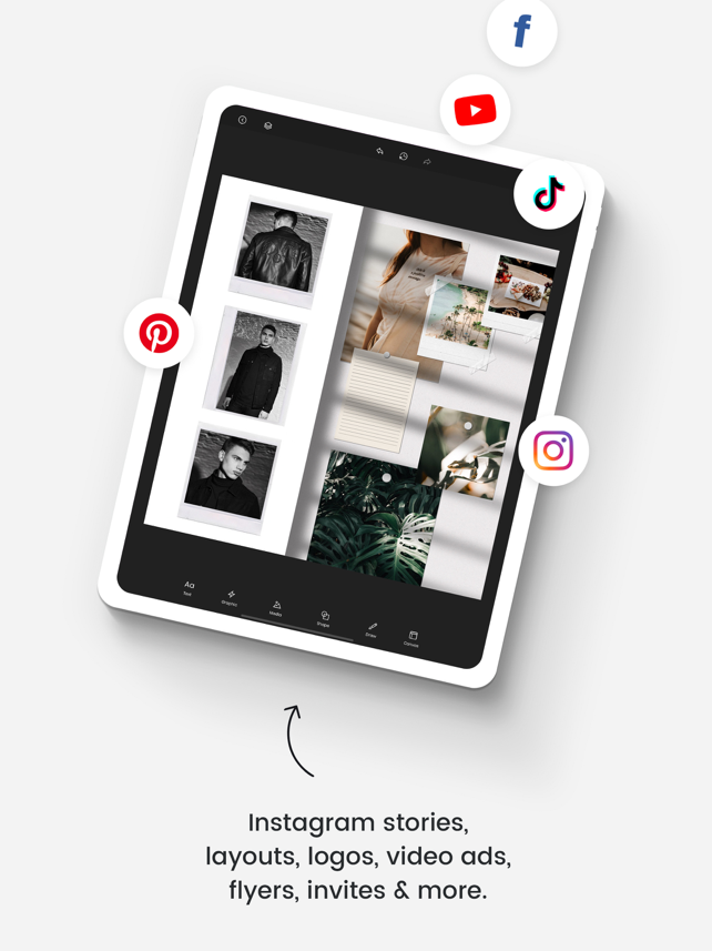 Design Lab・Photo Layout・Logo Screenshot