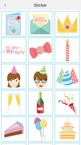 Birthday Greeting Card Creator screenshot