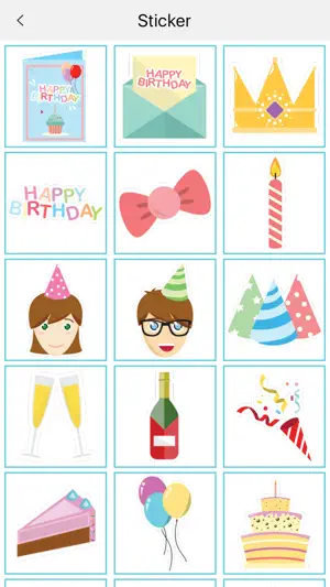 Birthday Greeting Card Creator screenshot 3