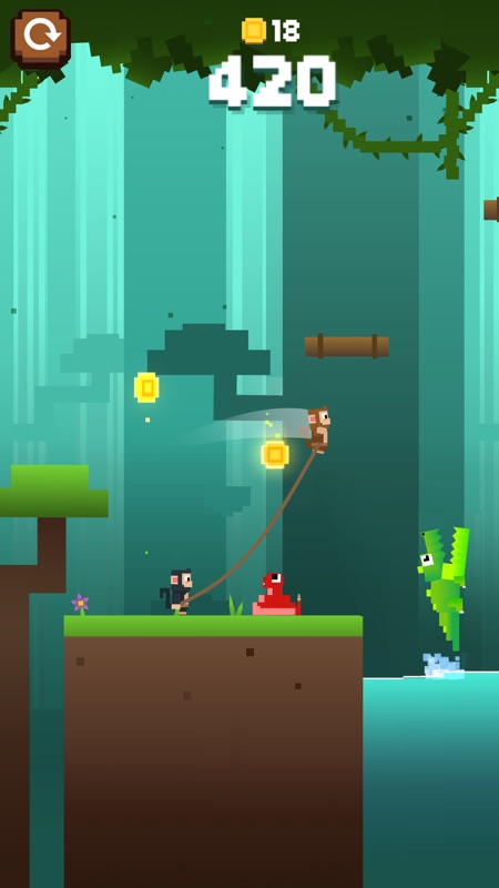 Monkey Ropes screenshot 1