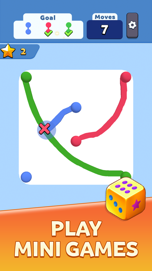 #1. Collect Em All! Clear the Dots (iOS) 由: Voodoo