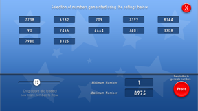 Random Number Suite screenshot