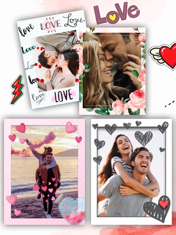 Love frames for pictures iPad screenshot