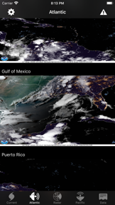 Hurricane Center screenshot
