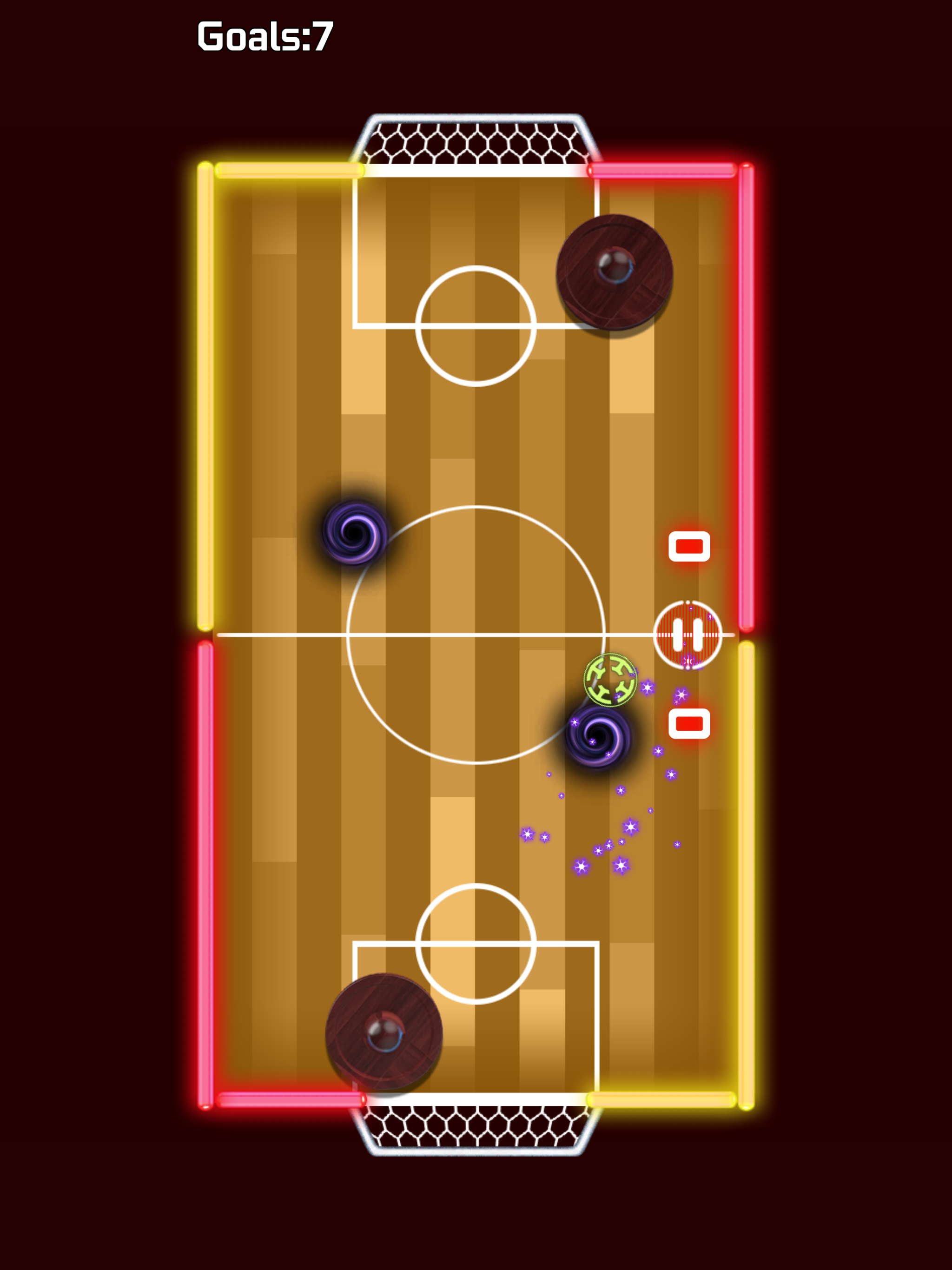 Glow Hockey Strike