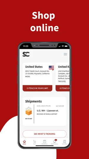 ShippingCart screenshot 2
