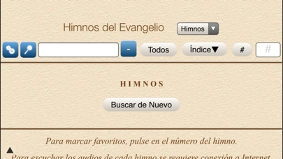 Screenshot #1 pour Himnos del Evangelio